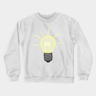 Light Bulb Crewneck Sweatshirt